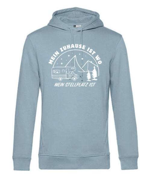 Hoodie "Zuhause ist, wo mein Stellplatz ist"